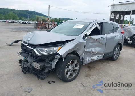 2019 Honda Cr-V Ex z USA, uszkodzony, nr VIN 5J6RW1H54KA021095